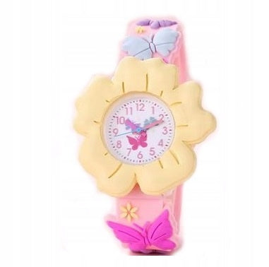 CHILDREN'S WATCH GIRLS CHILDREN'S ANALOG FLOWER 1109
