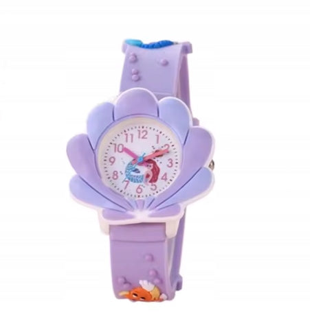 CHILDREN'S WATCH GIRLS PURPLE ANALOGUE 1595