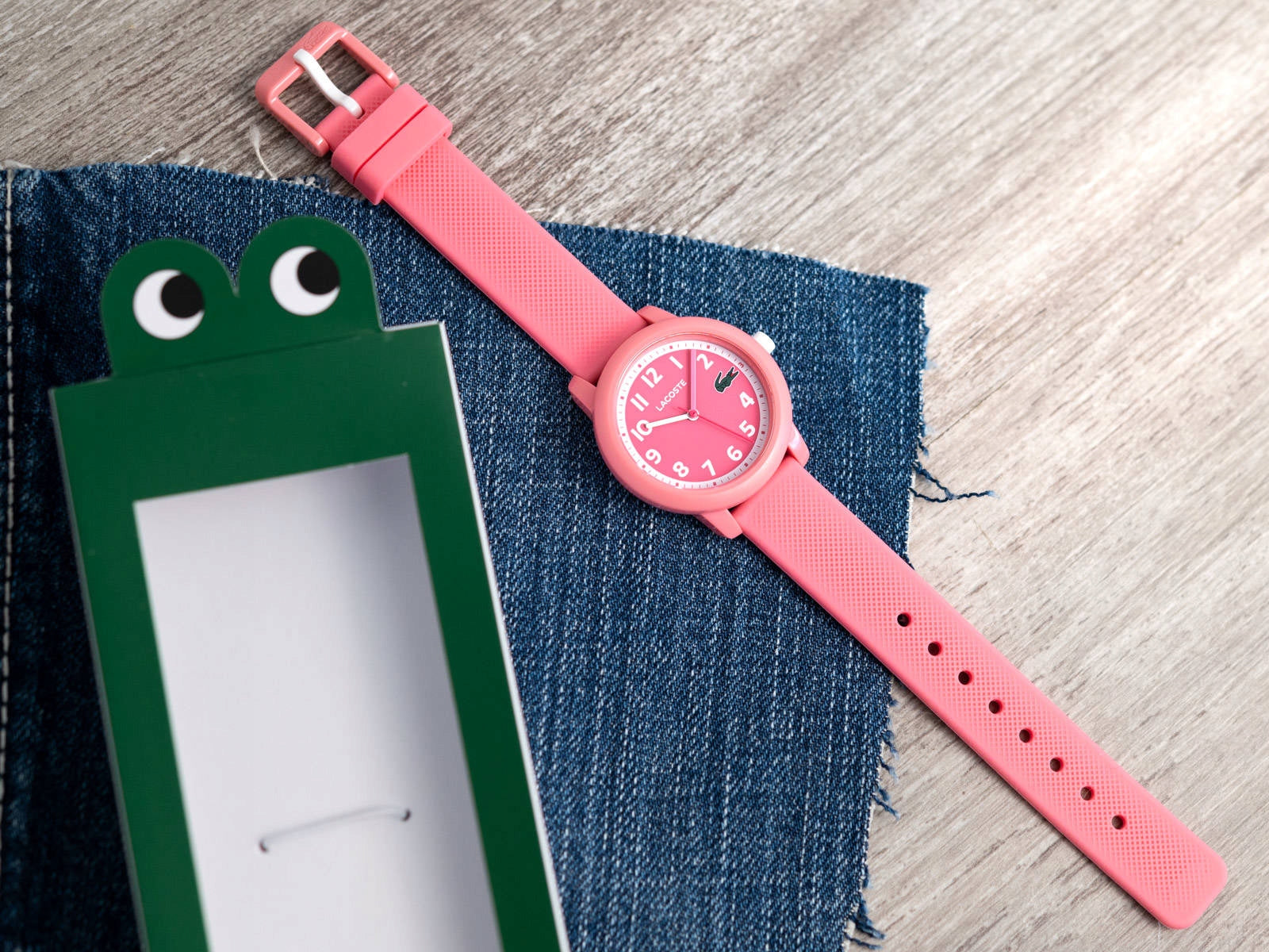 CHILDREN'S WATCH LACOSTE 2030040 PINK CROCODILE Brand Lacoste