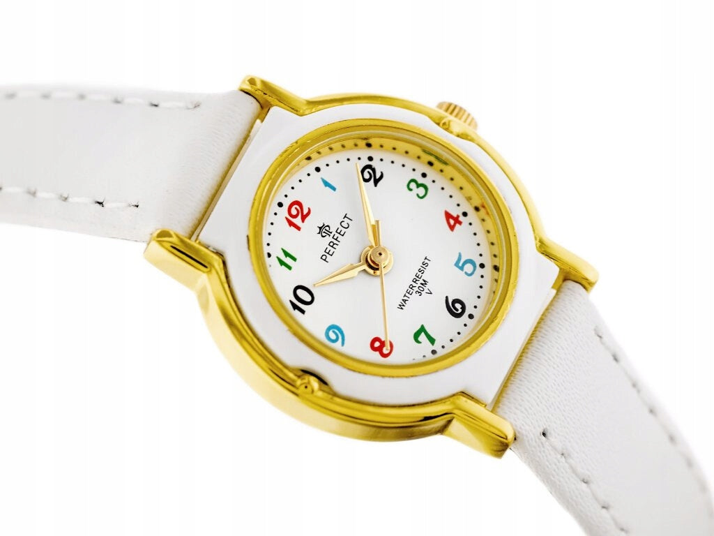 CHILDREN'S WATCH PERFECT - COMMUNION - white (zp809b) Brand Perfect