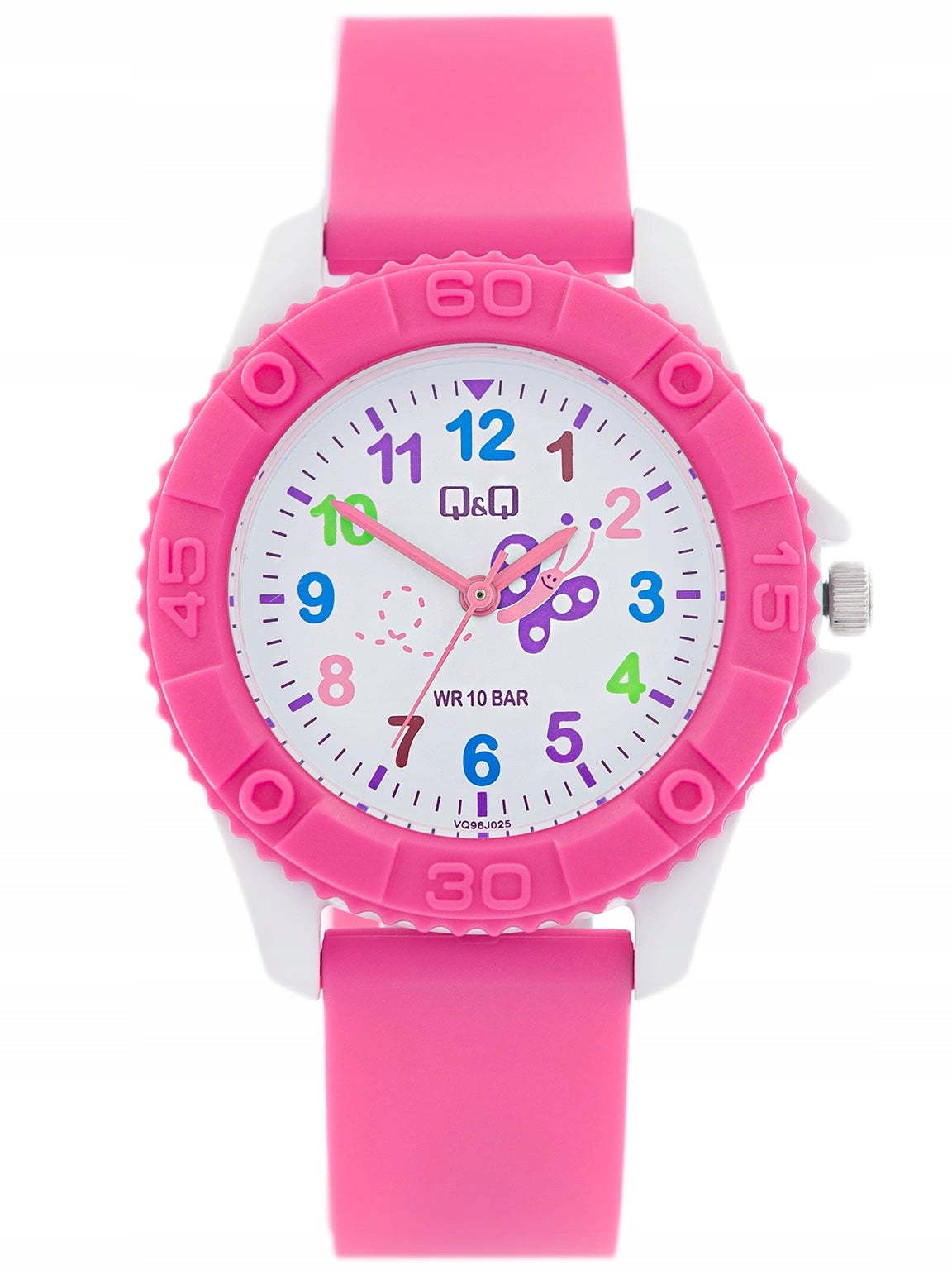 CHILDREN'S WATCH QQ VQ96J025Y FOR GIRL ROSES Brand Q&Q