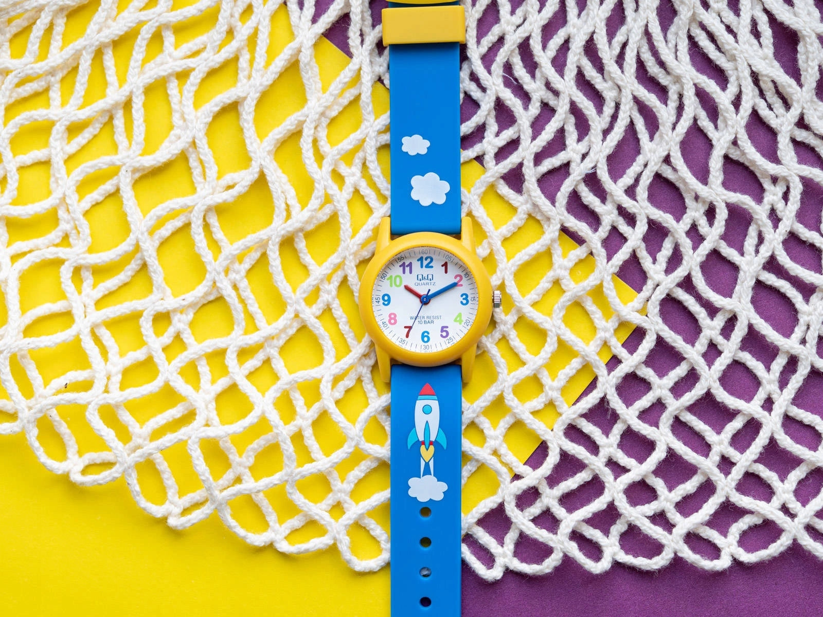 CHILDREN'S WATCH QQ VR99J003Y FOR BOY RACKET Kind analog