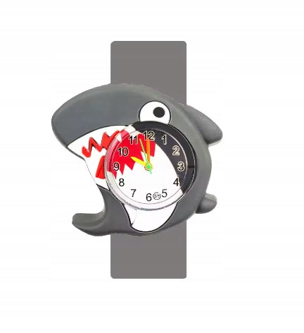 CHILDREN'S WATCH RUBBER MAGNETIC SHARK BAND 1270