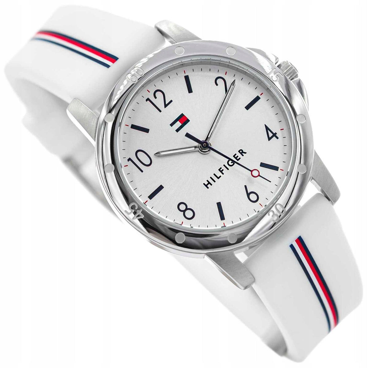 CHILDREN'S WATCH TOMMY HILFIGER 1720014 KIDS WHITE ON STRAP COMFORTABLE