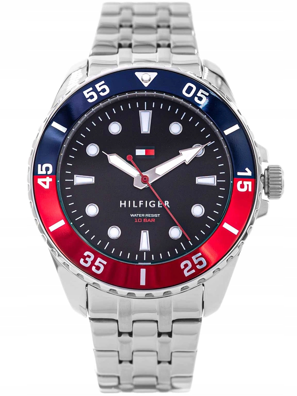 CHILDREN'S WATCH TOMMY HILFIGER 1720048 TEENS SILVER ON COMMUNION 100M Packaging status original
