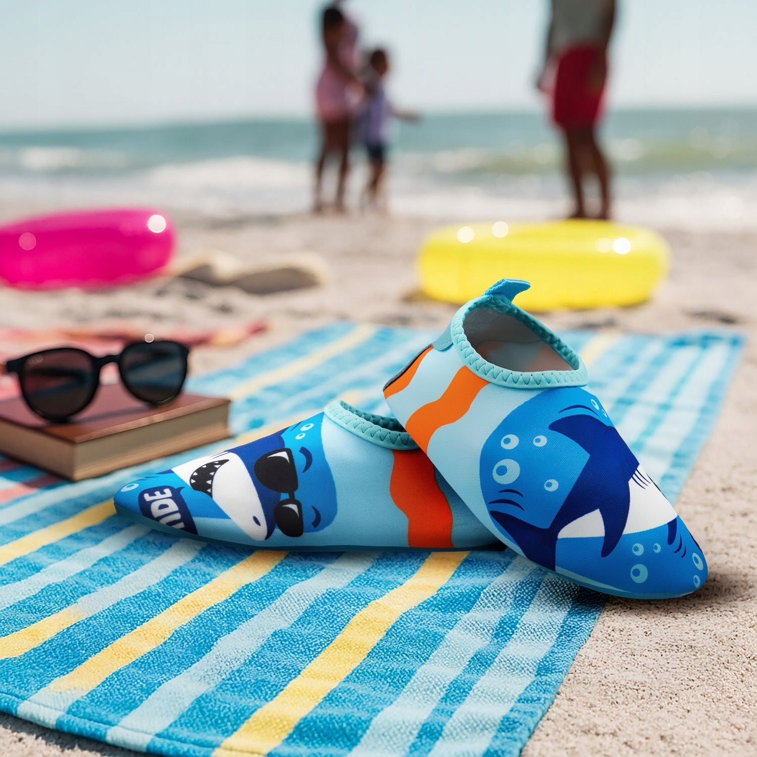 CHILDREN'S WATER SHOES FOR SEA URCHINS BEACH ROCKY SLIP ON 26-27 OUTTEC Gender boy
