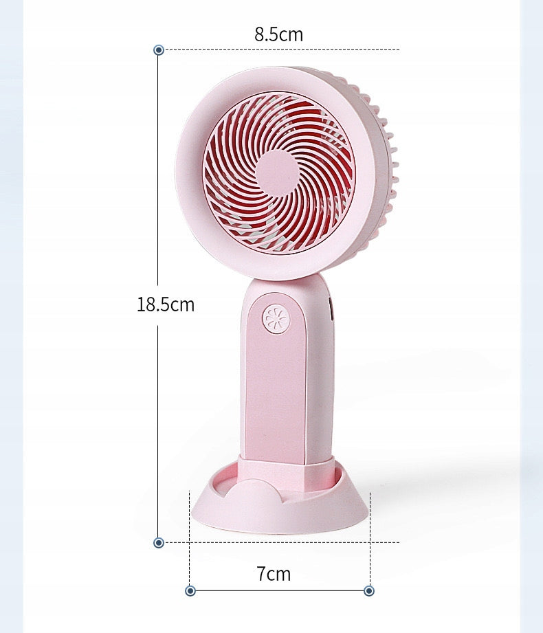 CHILDREN'S WINDMILL PORTABLE QUIET HANDHELD Fan type mini