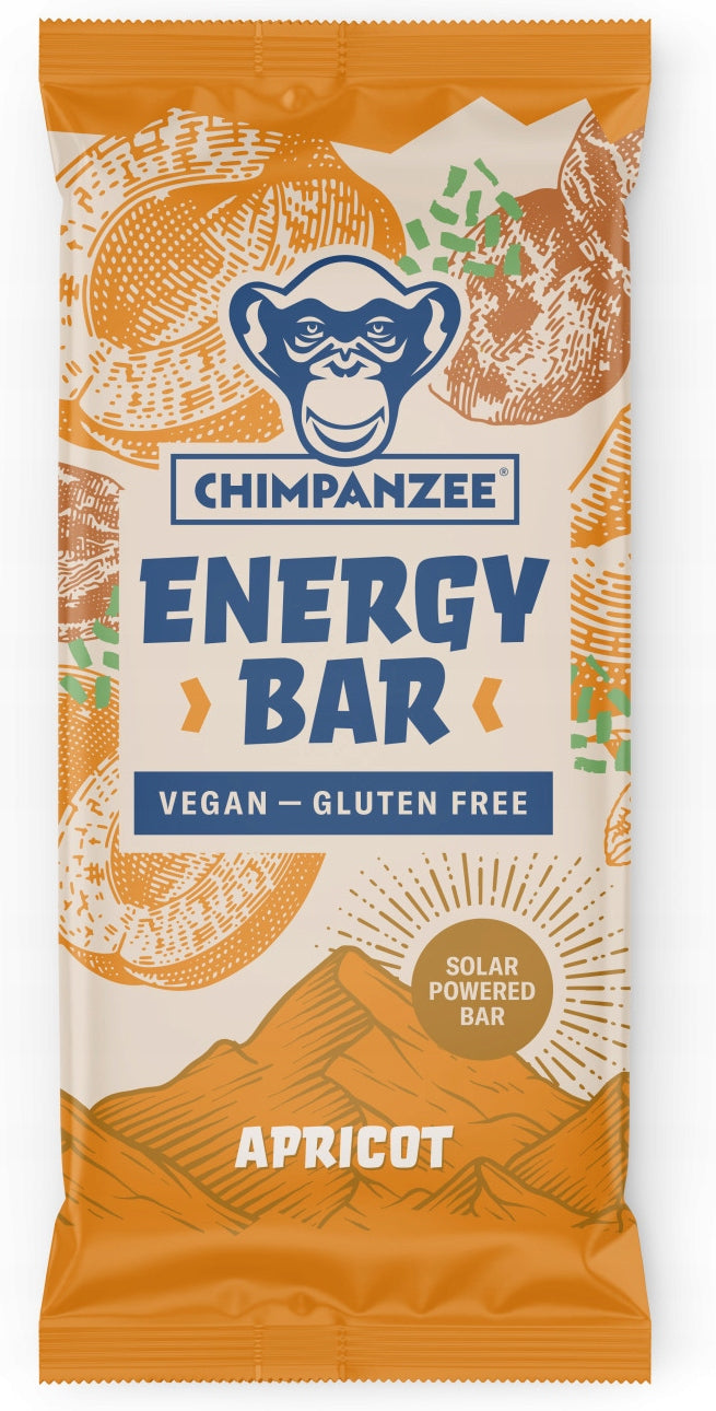 CHIMPANZEE Energy bar Apricot 55gr ENERGY BAR