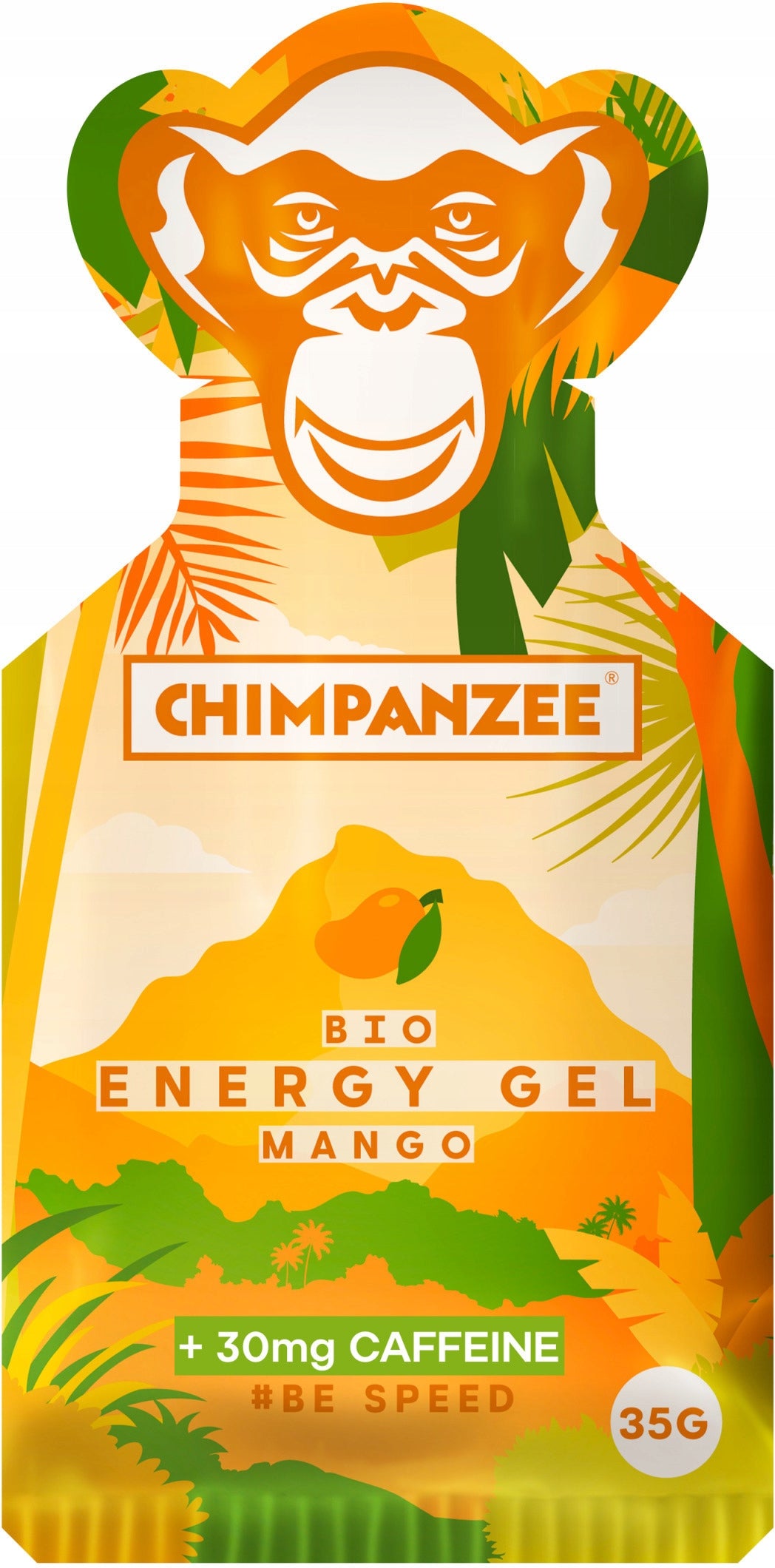 CHIMPANZEE Energy gel BIO Mango + Caffeine 35 gr