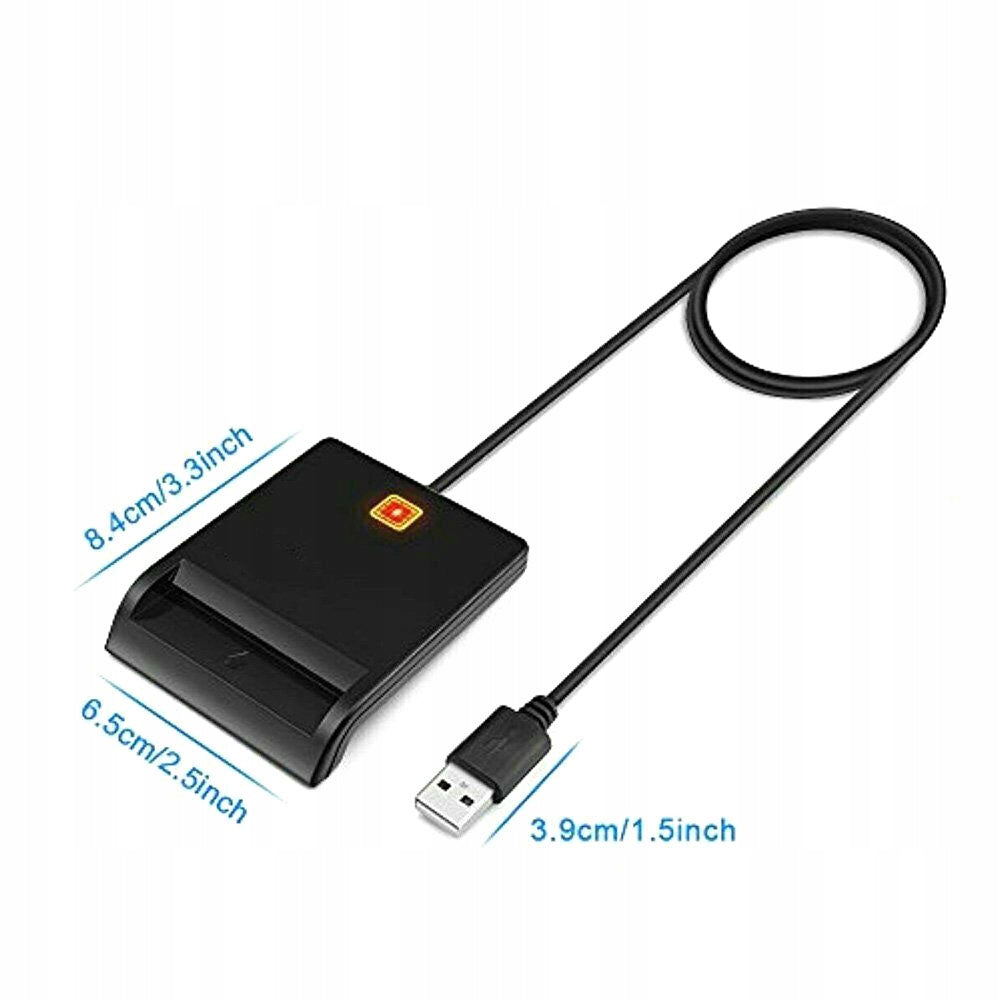 CHIP CARD READER, USB CARD READER, SMART CARD READER Packaging status original