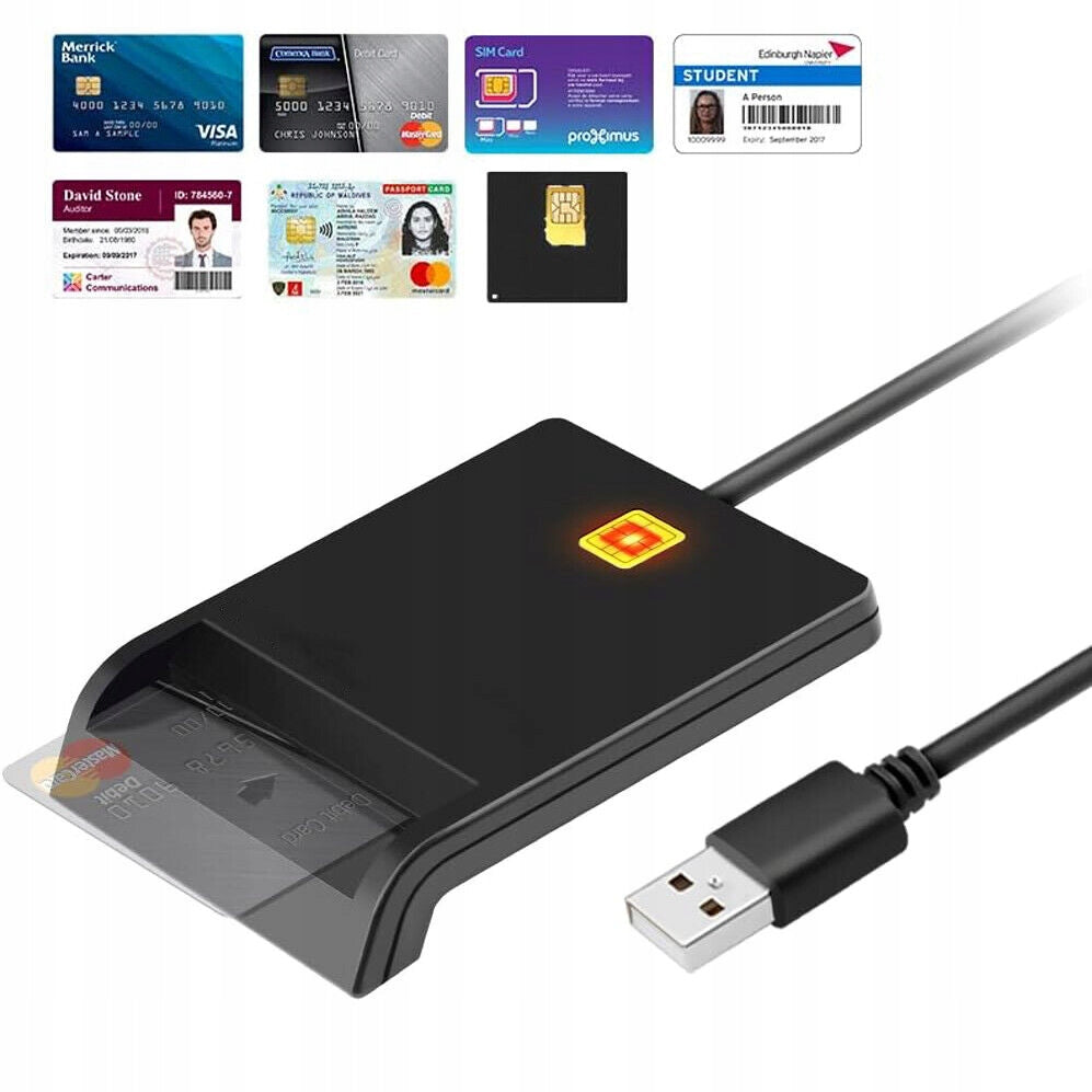 CHIP CARD READER, USB CARD READER, SMART CARD READER