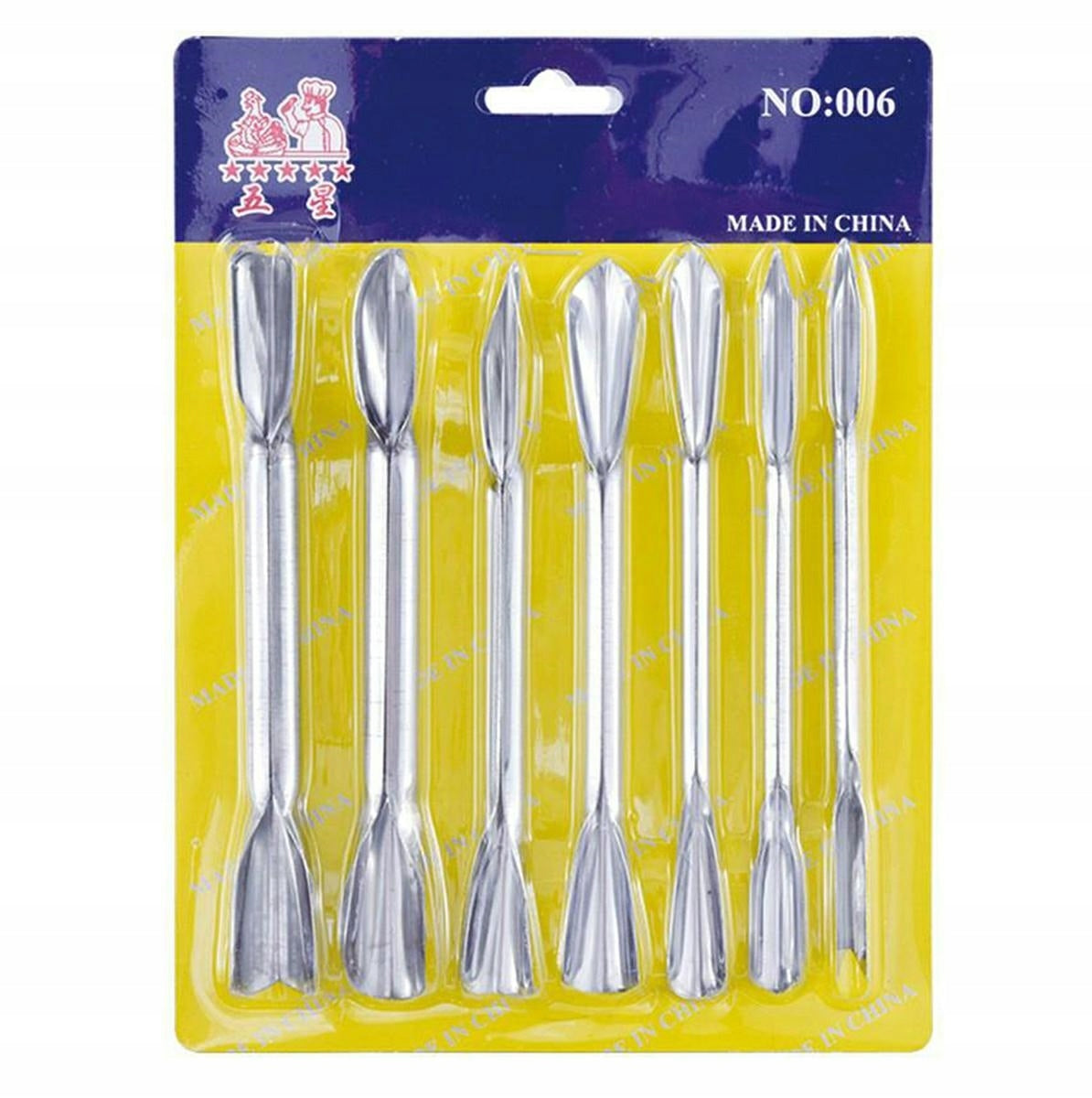 CHISEL FRUIT PUNCHES VEGETABLE 7PCS 14 BLADES SLICER ROBOT CARVING #47 Power rating 99 W
