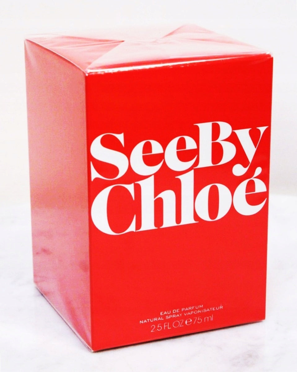 CHLOE SEE BY 75 ML EAU DE PARFUM SEEBY UNIQUE Packaging status original
