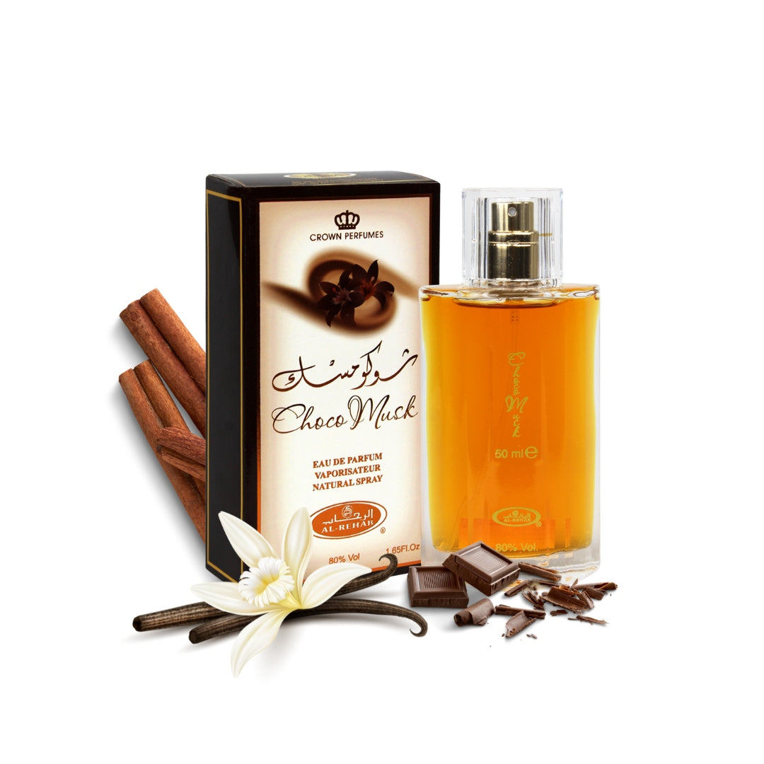 CHOCO MUSK EDP EAU DE PARFUM 50 ml AL REHAB ORIENTAL PERFUME