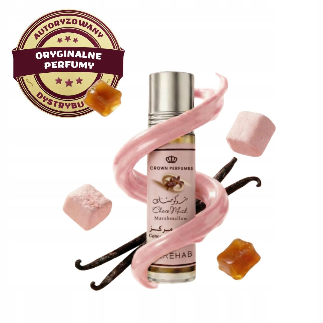 CHOCO MUSK MARSHMALLOW Perfume in Oil 6 ml Al Rehab CPO Packaging status original