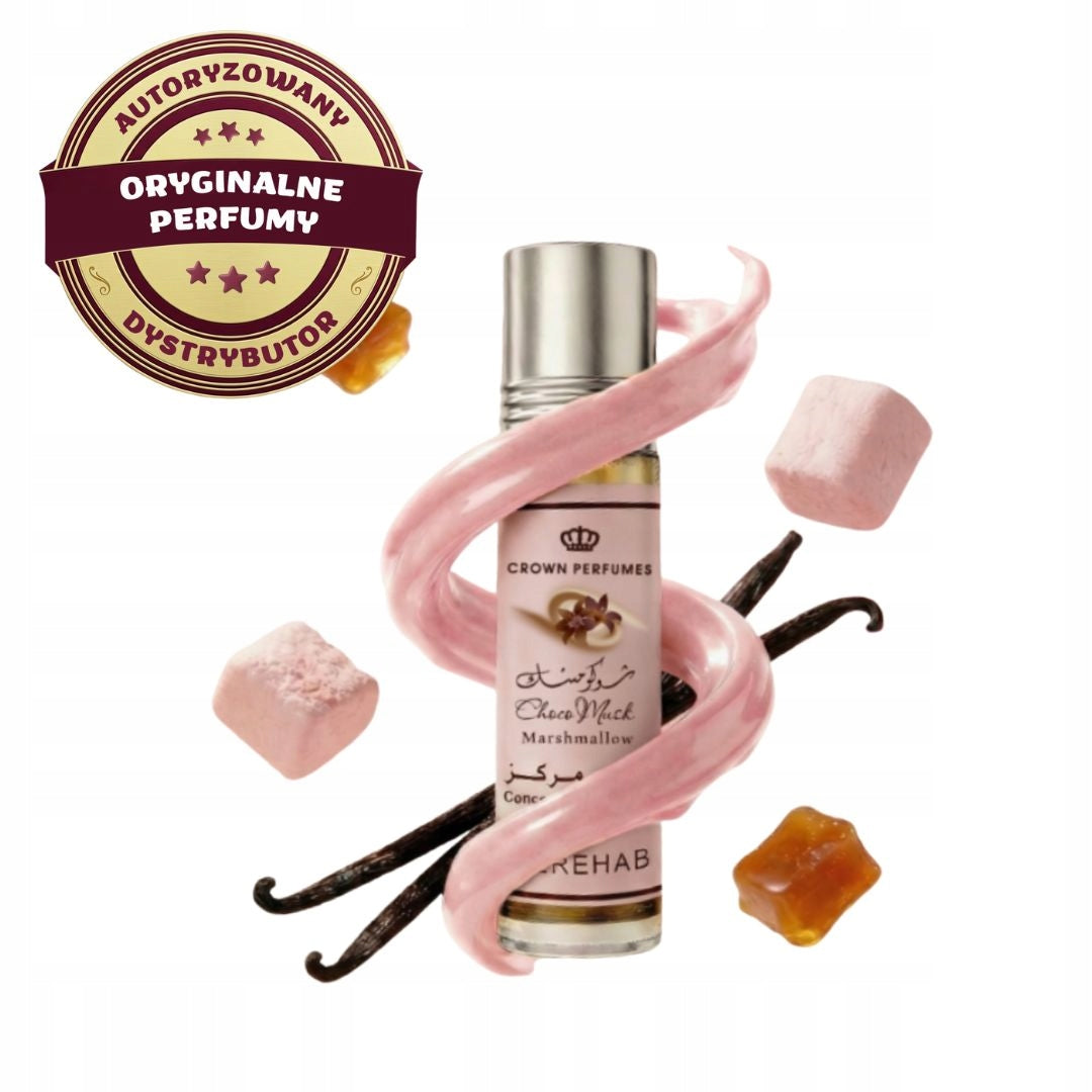 CHOCO MUSK MARSHMALLOW Perfume in Oil 6 ml Al Rehab CPO