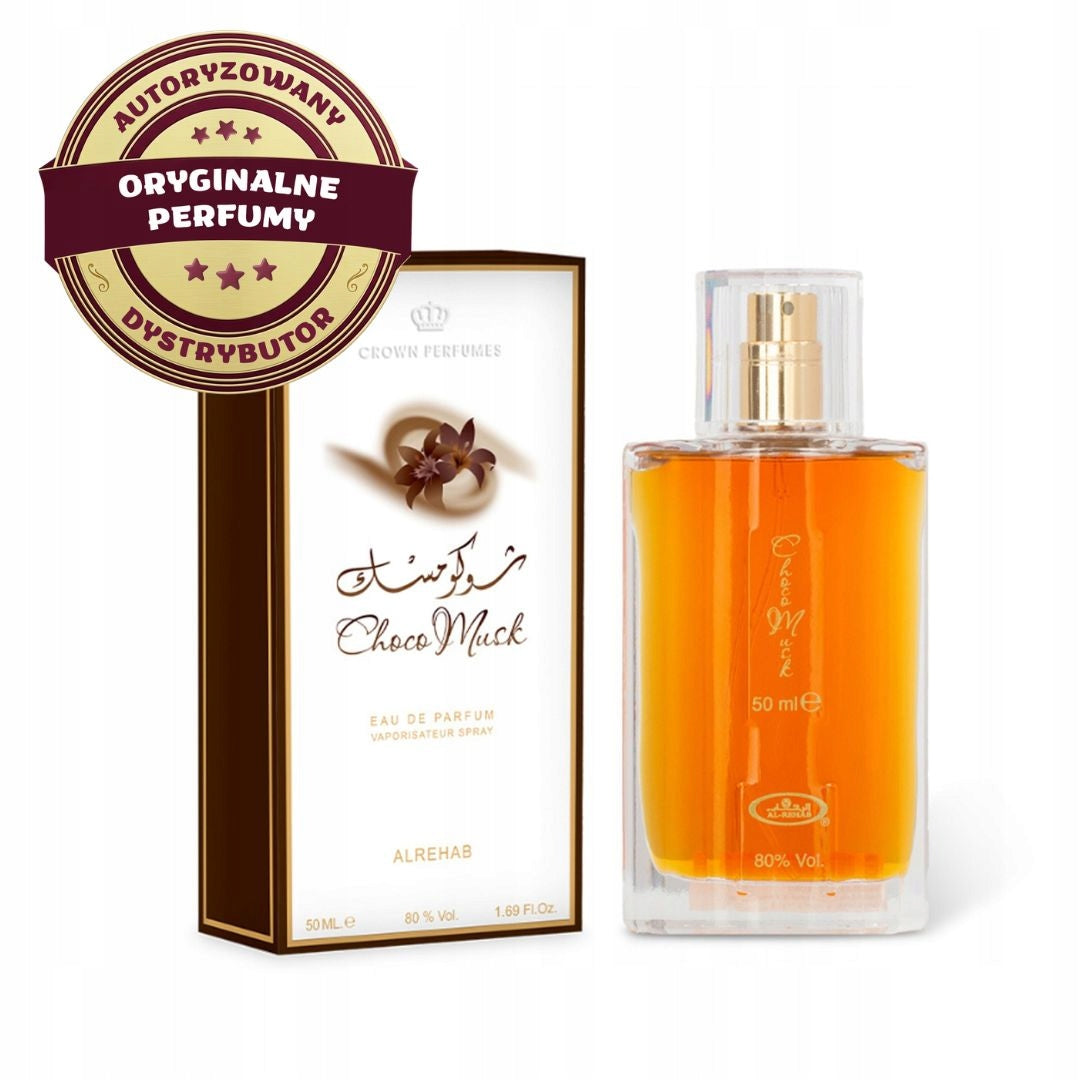 CHOCO MUSK PERFUME FROM DUBAI VANILLA SWEET FRAGRANCE GOURMAND 50ml Al Rehab