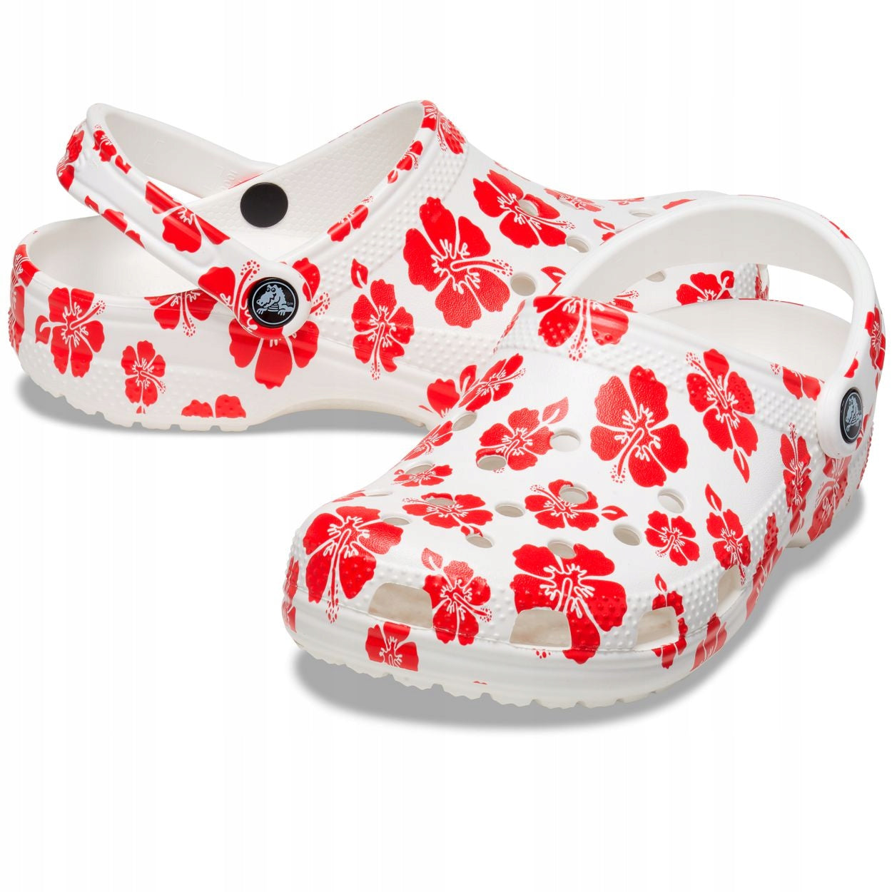 Šlepetės moterims Crocs™ Classic Retro Resort Clog 181638, raudonos