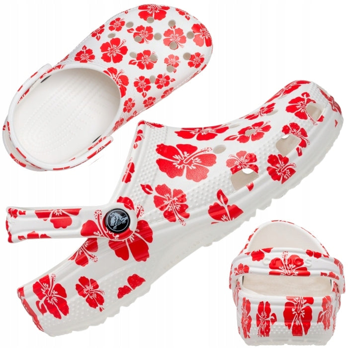 Šlepetės moterims Crocs™ Classic Retro Resort Clog 181638, raudonos