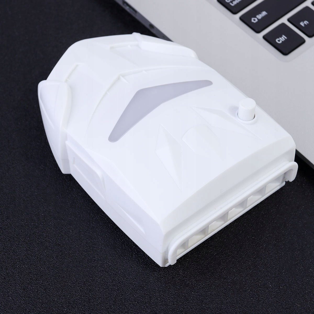 CHŁODZENIE USB DO LAPTOPA BIAŁY WENTYLATOR BOCZNY