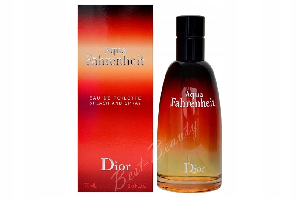 CHRISTIAN DIOR FAHRENHEIT AQUA 75ml EDT MEN EAN (GTIN) 3348900993976