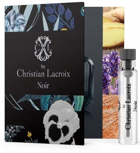 CHRISTIAN LACROIX NOIR Avon original fragrance male sample