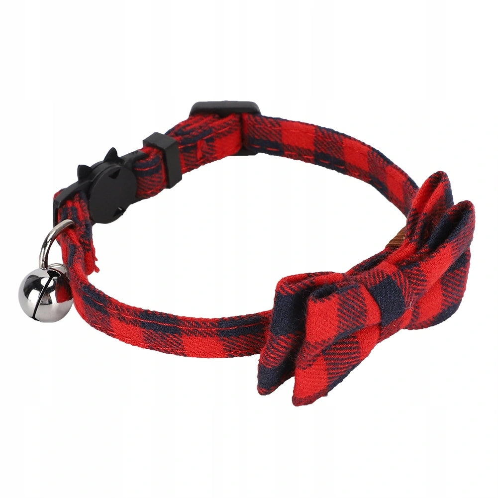 CHRISTMAS COLLAR FOR CAT DOG BOW FLY ADJUSTABLE Manufacturer code 2111200023615