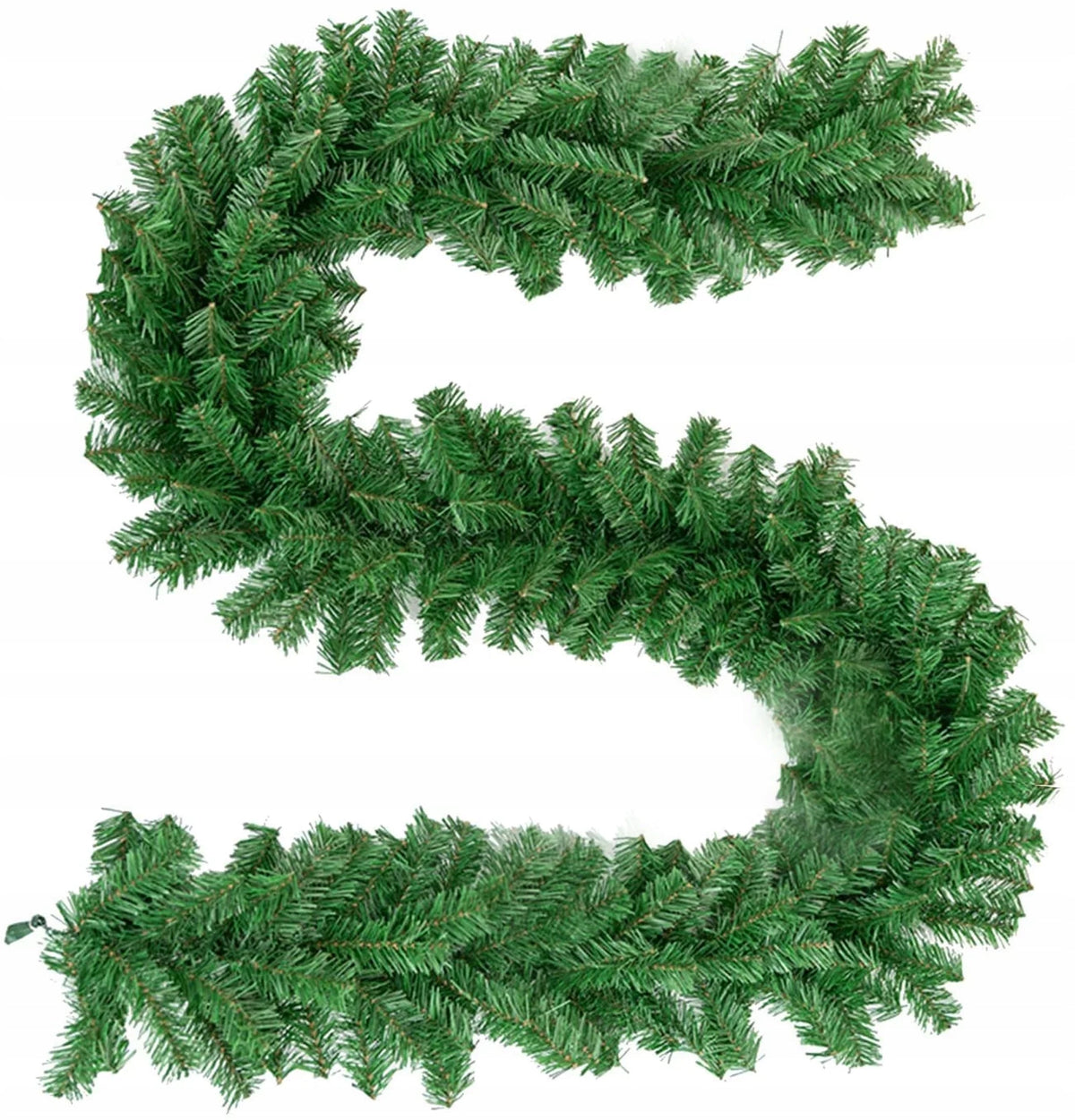 CHRISTMAS GARLAND CHRISTMAS TREE DECORATION CHAIN GREEN DENSE + Led 3m Packaging status original