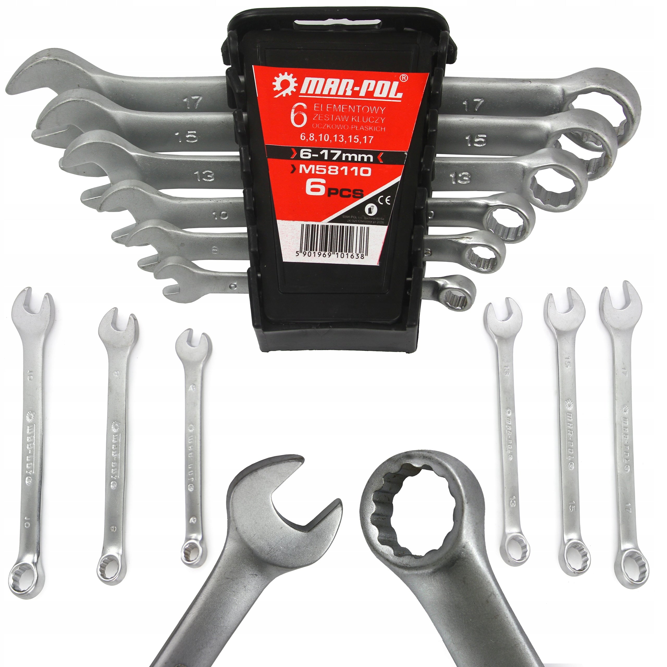 CHRISTMAS SET 14 el. KEYS 6-17 mm + SCREWDRIVERS flat cross GIFT Brand Mar-Pol