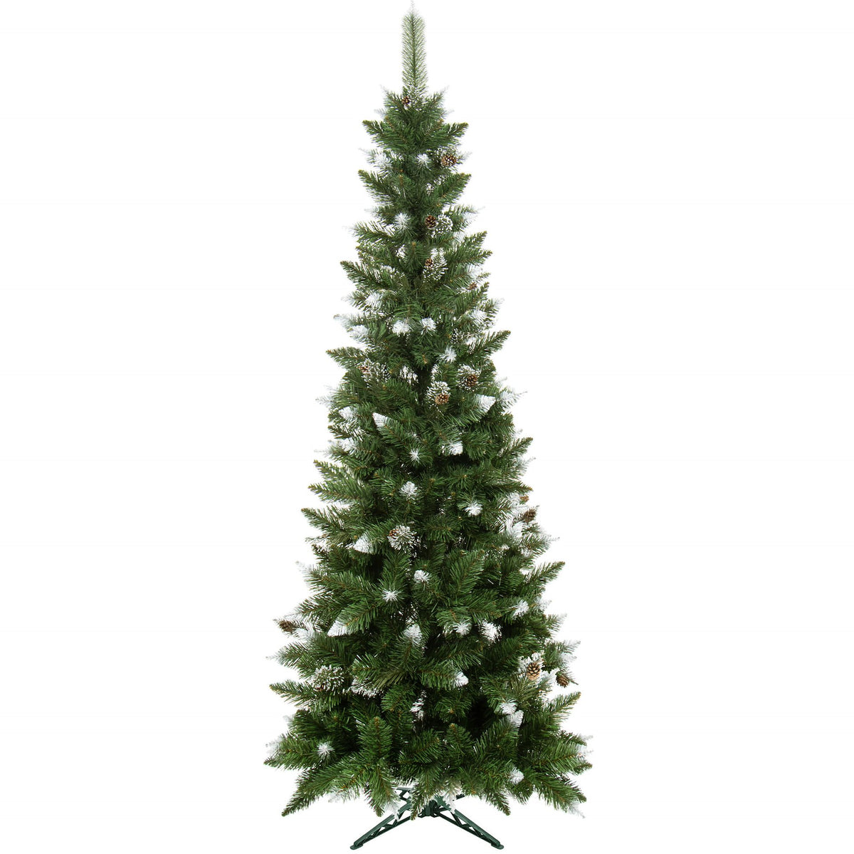 CHRISTMAS TREE ARTIFICIAL DIAMOND PINE SLIM 250 cm DELUX BEAUTIFUL DENSE STAND