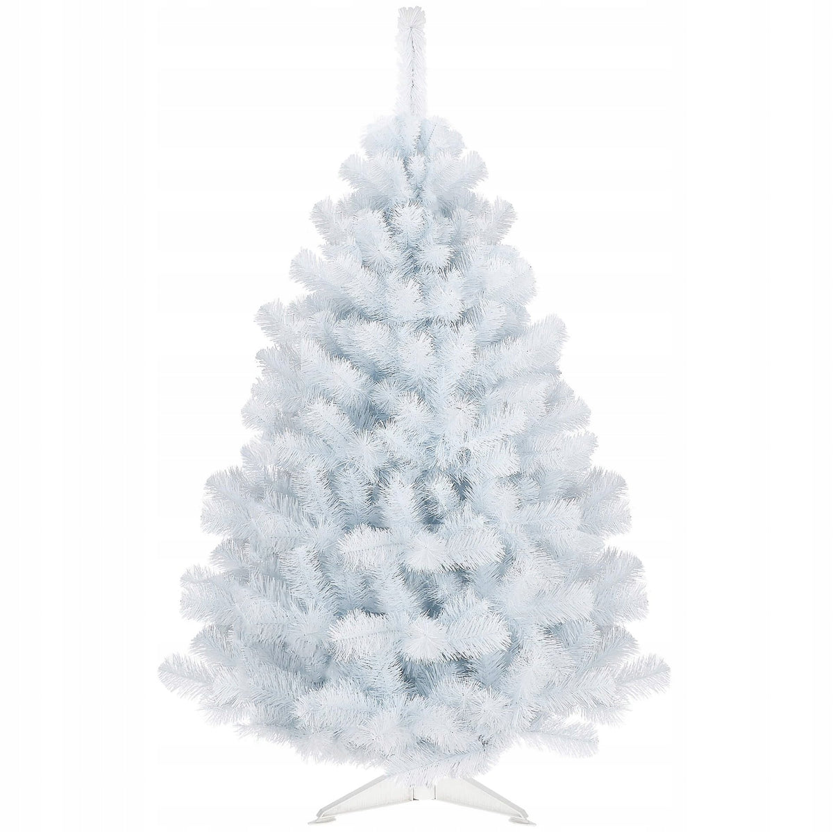 CHRISTMAS TREE ARTIFICIAL FIR WHITE DIAMOND CHRISTMAS 150cm DENSE + STAND Packaging status original