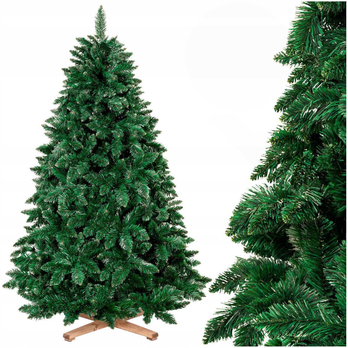 CHRISTMAS TREE ARTIFICIAL FOREST PINE ROYAL TREES DELUX PREMIUM 180cm DENSE STAND