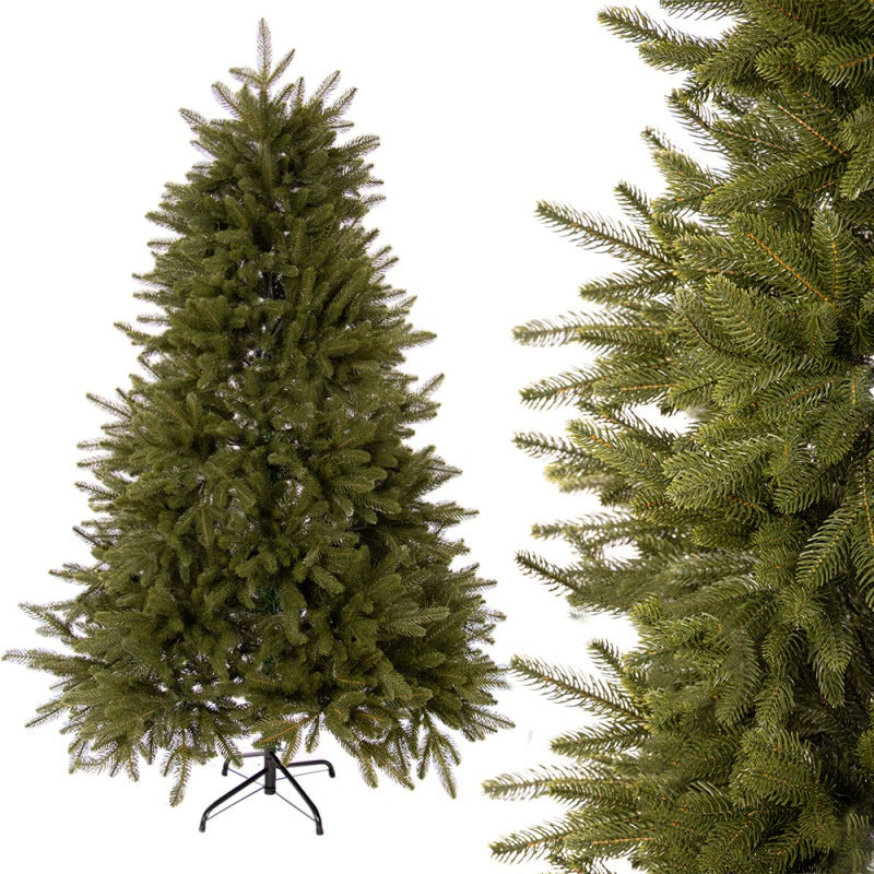 CHRISTMAS TREE ARTIFICIAL GREEN PE AS LIVING PREMIUM DENSE 150 CM STAND
