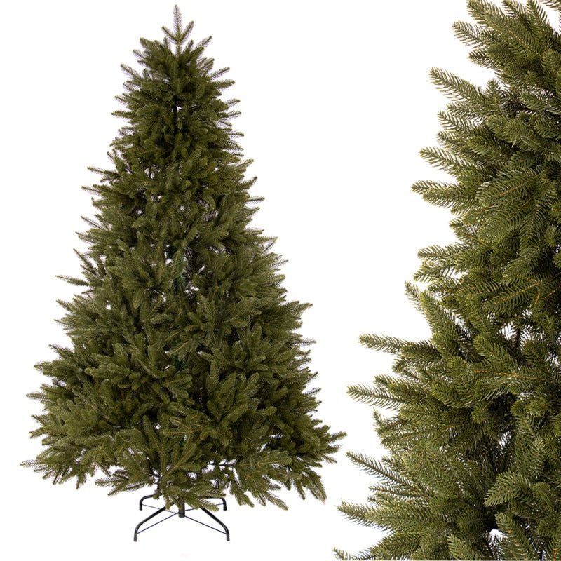 CHRISTMAS TREE ARTIFICIAL PE SILICONE PREMIUM AS LIVE 180 CM 680 TWIGS