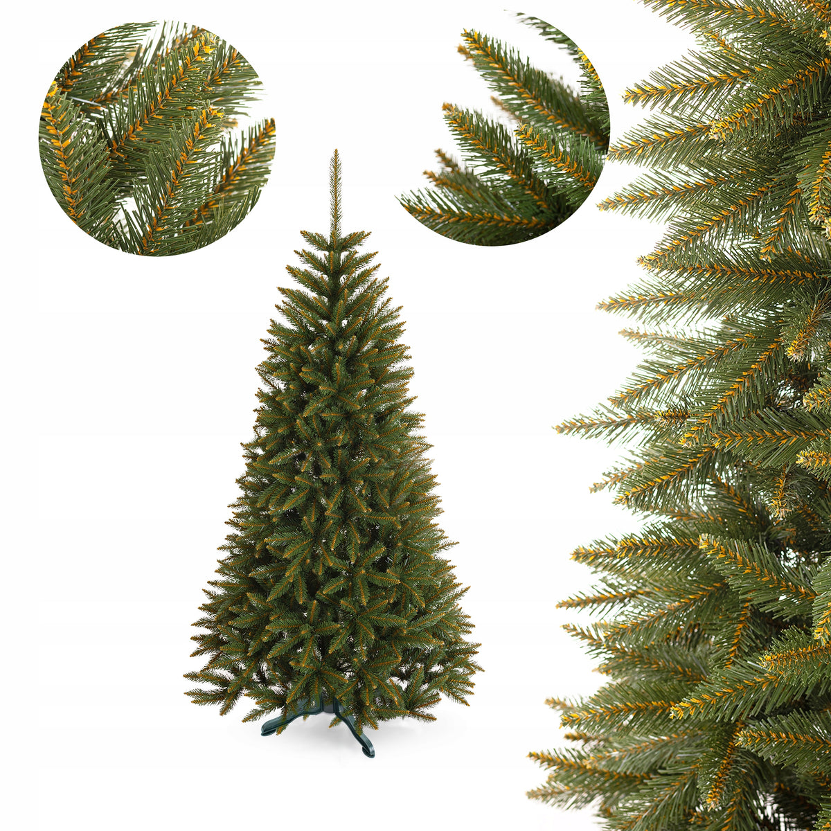 CHRISTMAS TREE ARTIFICIAL SPRUCE NATURAL 220 cm!