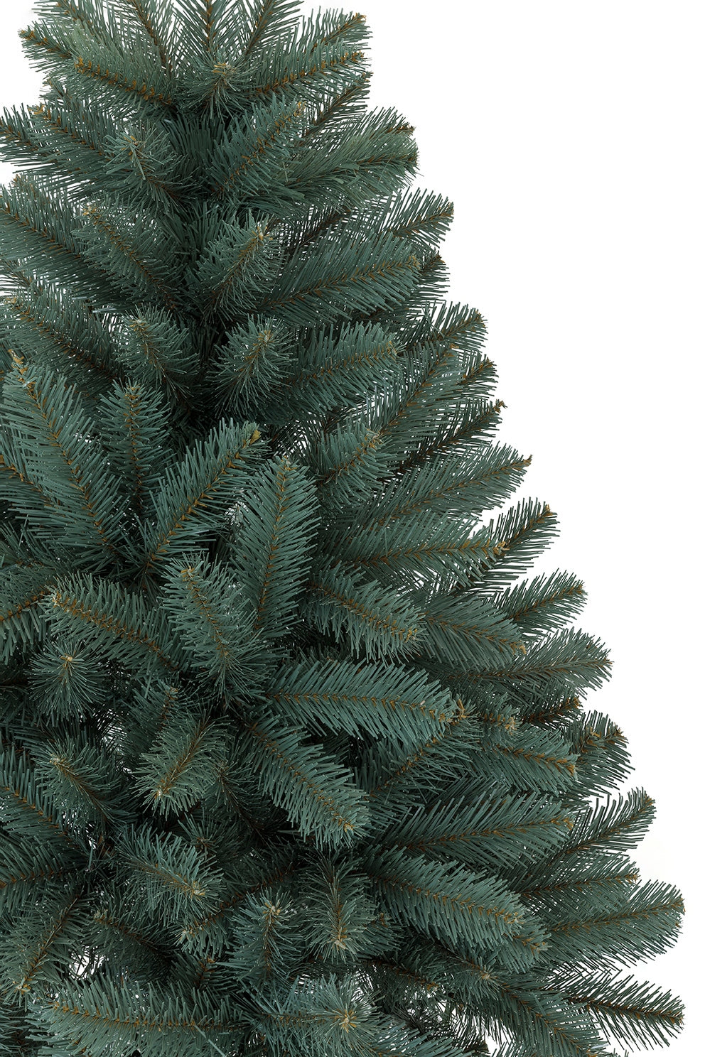 CHRISTMAS TREE ARTIFICIAL SPRUCE SILVER ON THE TRUNK PVC 180cm Brand Psomar