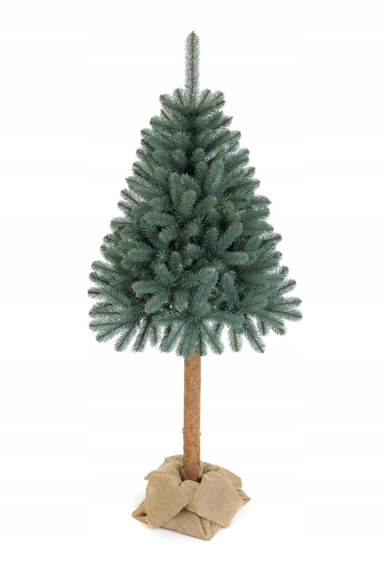 CHRISTMAS TREE ARTIFICIAL SPRUCE SILVER ON THE TRUNK PVC 180cm Manufacturer code EAN 5905723414606