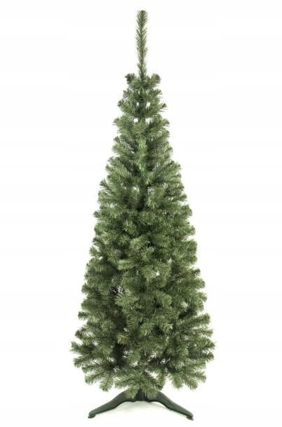 CHRISTMAS TREE FIR 180cm NARROW SLIM IN SPIKE SLIM AS LIVE ARTIFICIAL TREE Manufacturer code 51299