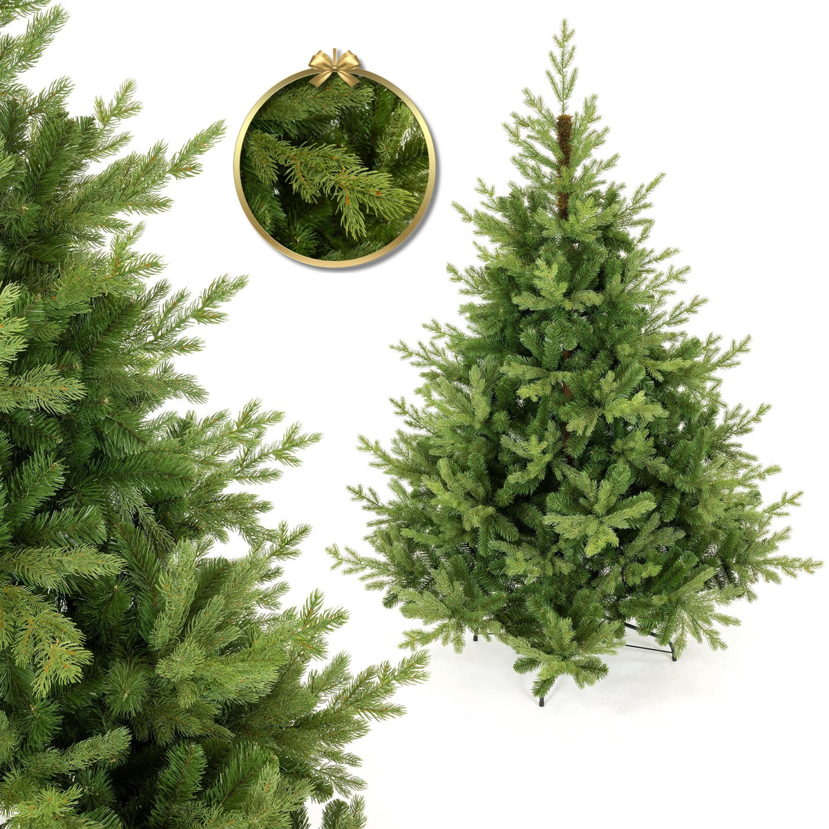 CHRISTMAS TREE PREMIUM JURASSIC SPRUCE PE + PVC 250 CM