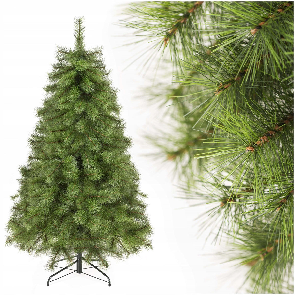 CHRISTMAS TREE PREMIUM PINE NORDIC GREEN 180cm FIR SPRUCE ARTIFICIAL AS LIVE