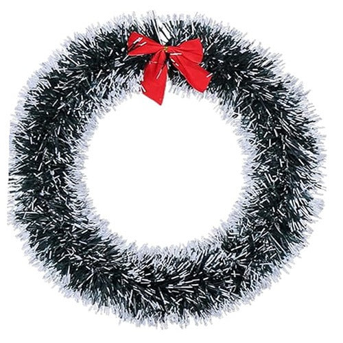 CHRISTMAS WREATH ARTIFICIAL 30 CM FOR DOOR CHRISTMAS DECORATION