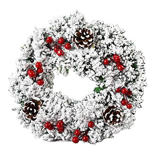 CHRISTMAS WREATH ARTIFICIAL FOR DOOR REUSABLE GIFT Brand no brand