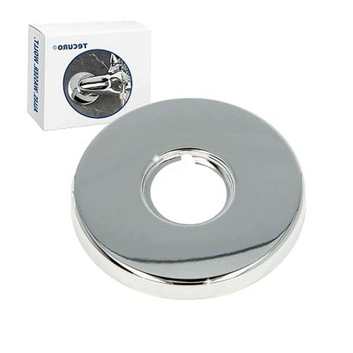 CHROME PLATED BRASS THREADED ROSETTE FOR 27MM FAUCET SINKS for Home