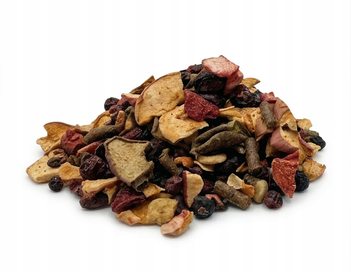 CHRYSTOOLS CRISPY FRUIT MIX FOR GUINEA PIG RABBIT RODENT 100 g Packaging status original