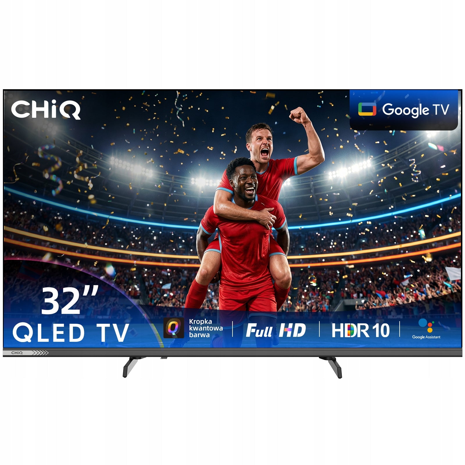 CHiQ Google TV QLED 32 inches FHD 60HZ Smart TV L32QST