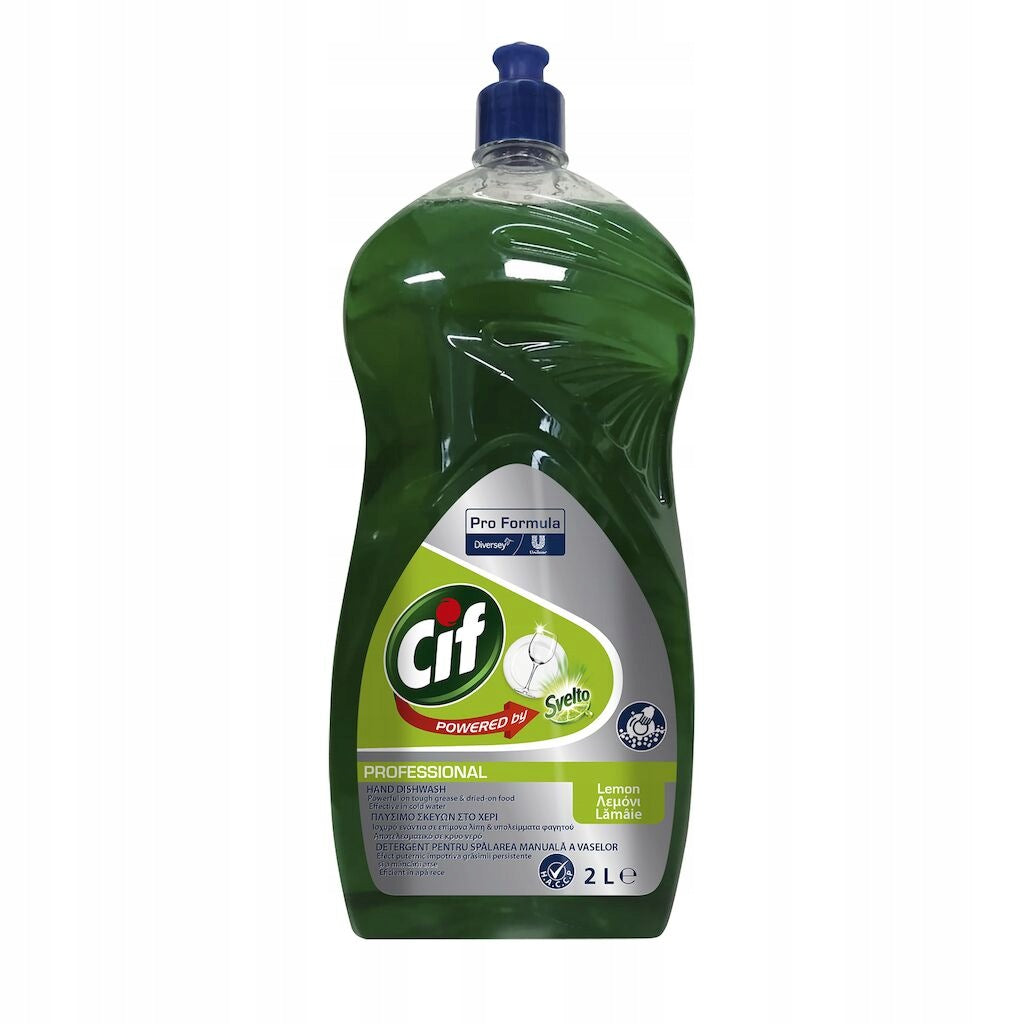 CIF Pro Formula professional hand dishwashing liquid 2l - lemon