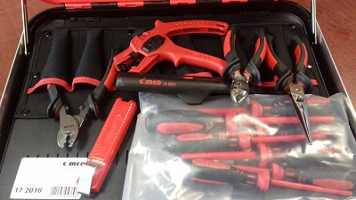 CIMCO172010 Tool case with equipment for electrician Manufacturer code 172010