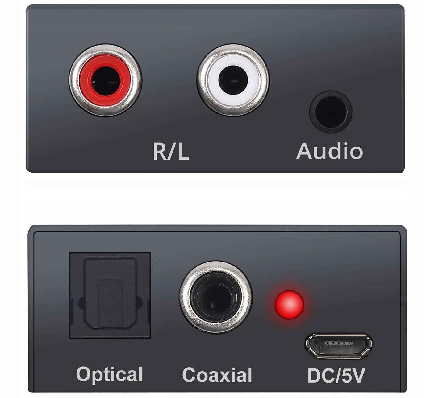 CINCH 2xRCA TOSLINK SPDIF CONVERTER AUX ADAPTER ANALOG -> DIGITAL Manufacturer code JL-AC1021