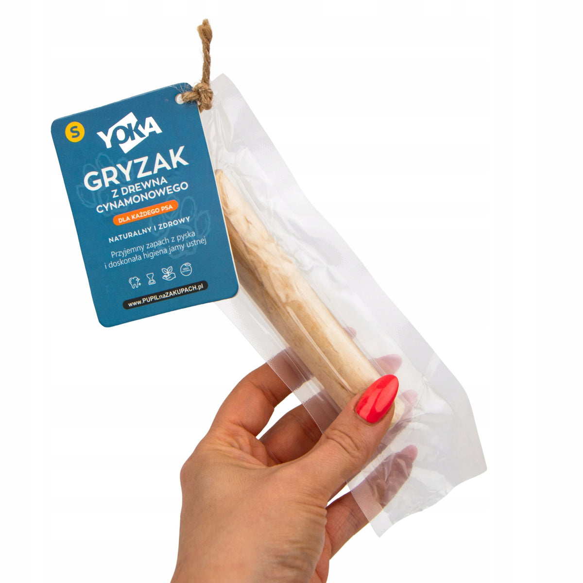 CINNAMON Stick Natural DOG TEETHER Size S Manufacturer code 8870