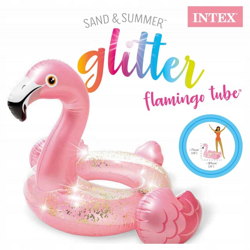 CIRCLE FLAMING GLITTER INTEX